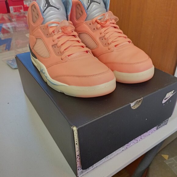 Size 10.5 - Jordan 5 Retro x DJ Khaled Mid We The Best - Crimson Bliss - Picture 7 of 14